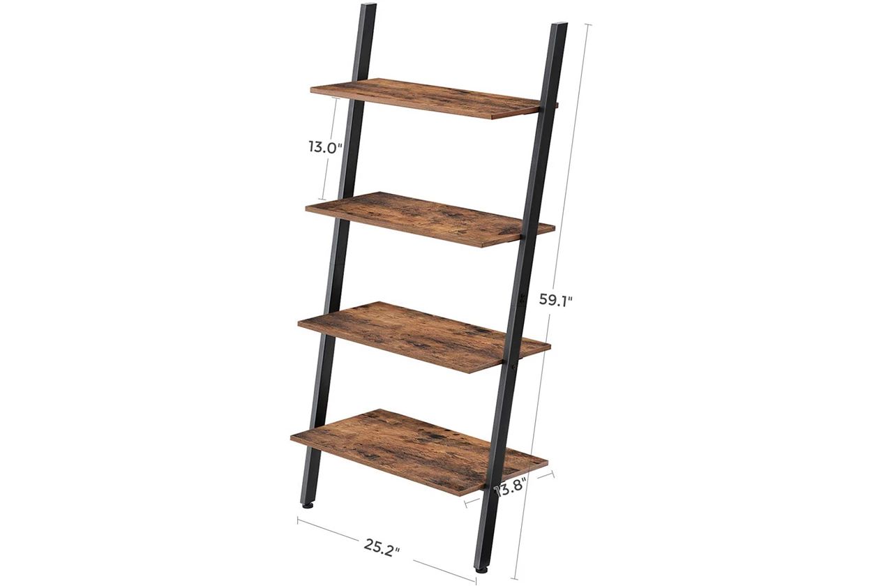 Industrial 4-Tier Ladder Bookshelf | Ashley Homestore