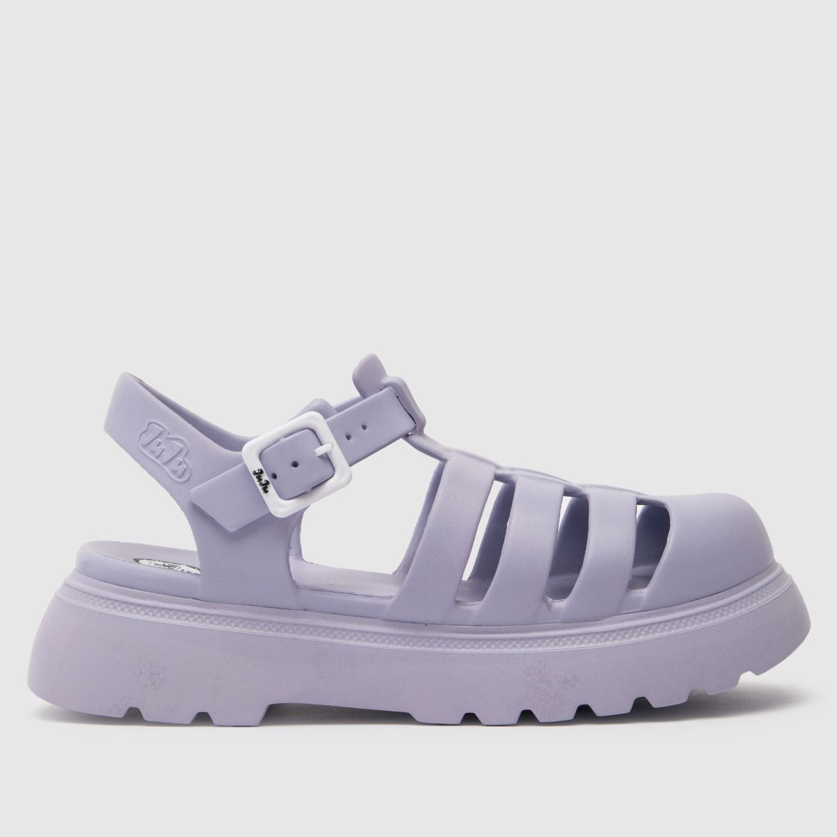 JUJU JELLIES eva fisherman sandals in lilac | Schuh