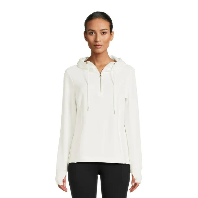 Avia Women's Quarter Zip Pullover Hoodie, Sizes XS-3XL | Walmart (US)