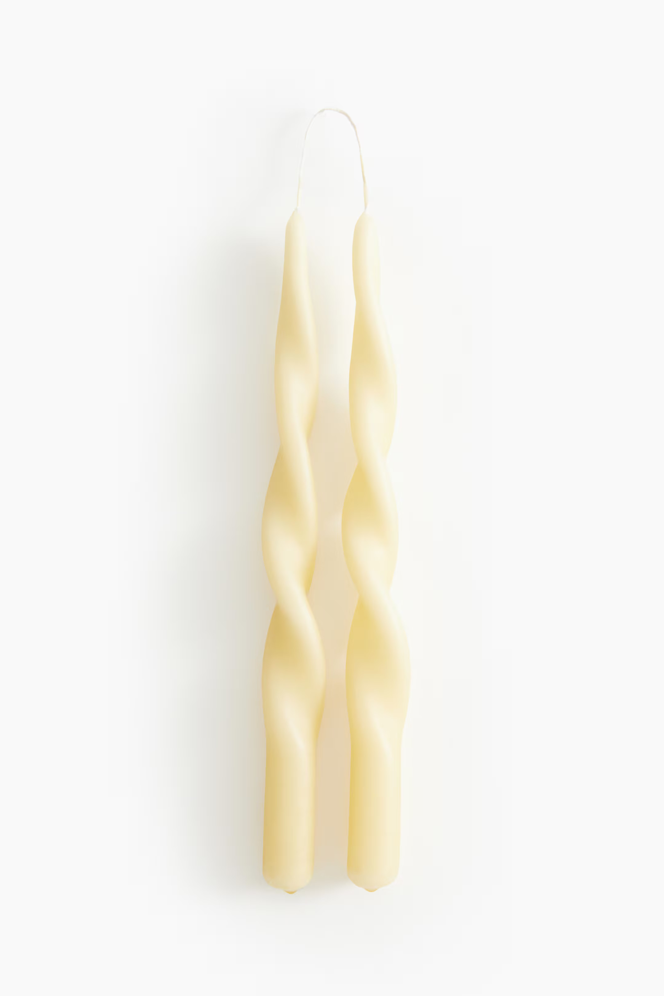 2-pack Spiral Taper Candles | H&M (US + CA)