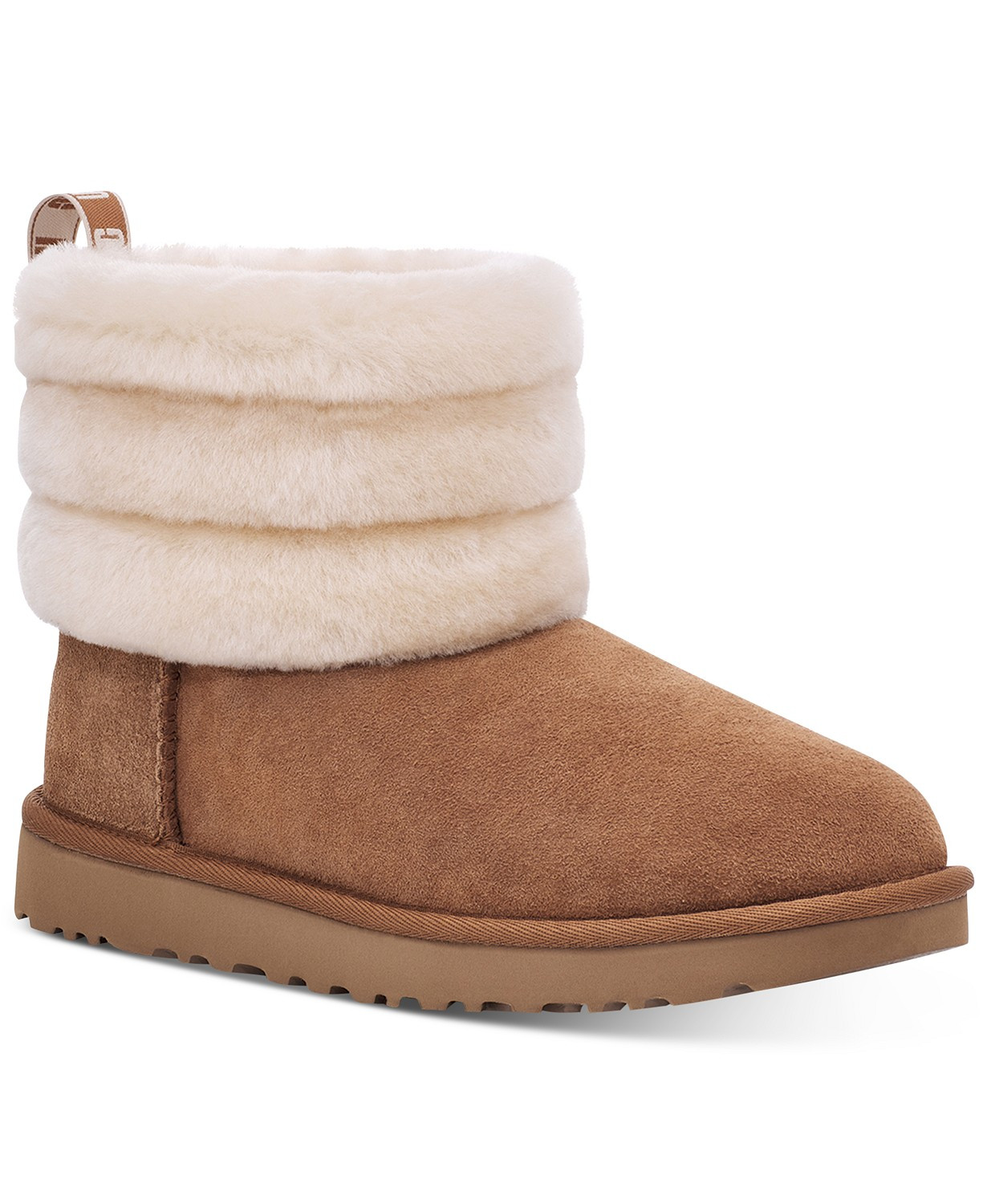 UGG® Women's Fluff Mini Quilted Boots & Reviews - Boots - Shoes - Macy's | Macys (US)