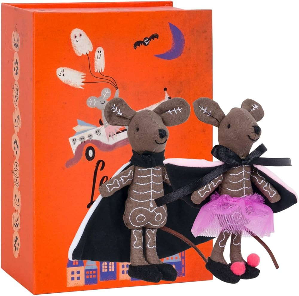 LEVLOVS Mouse in a Matchbox and Friends Toy Baby Registry Gift Halloween Mice Plush Toy | Amazon (US)
