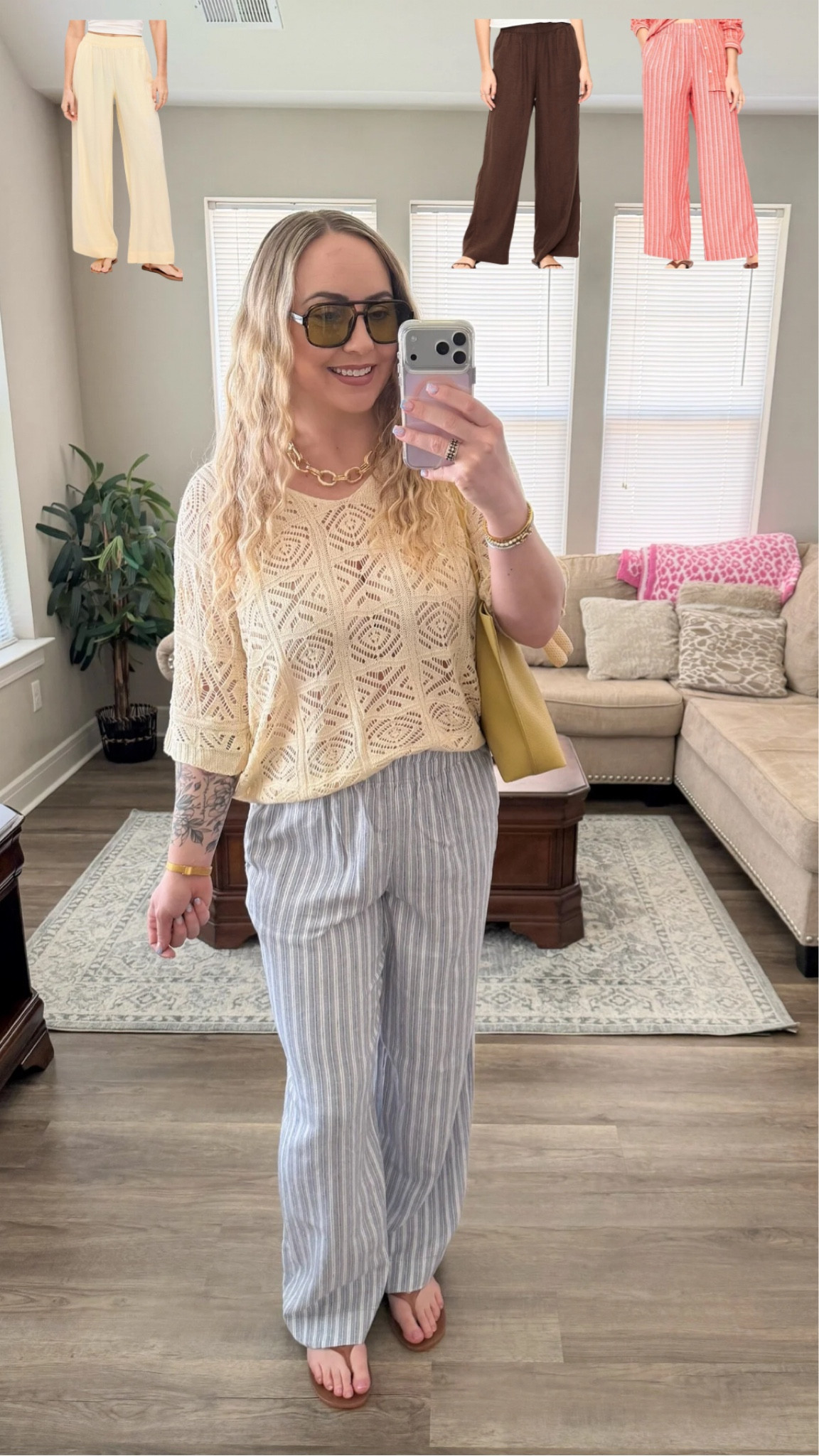I have been on the hunt for a good pair of beach linen pants a that are tall forever. These linen pants are so lightweight and comfortable the perfect spring to summer staple. And if you’re tall you already know how hard it is to find a good length 🙌🏼

#linenpants #beachvibe #springoutfitideas #outfitinspiration #ootd



#LTKootd #LTKSeasonal #LTKTall