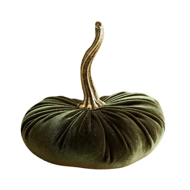 YOLAI Handmade Velvet Pumpkins Decor Super Soft Stuffed Pumpkin With Exquisite | Walmart (US)