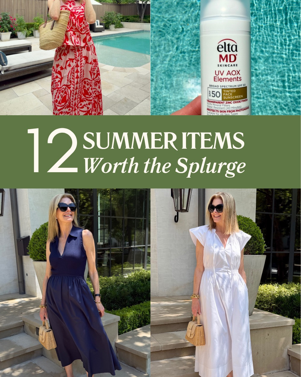 12 items worth the splurge this summer!

#LTKootd #LTKSeasonal #LTKOver40