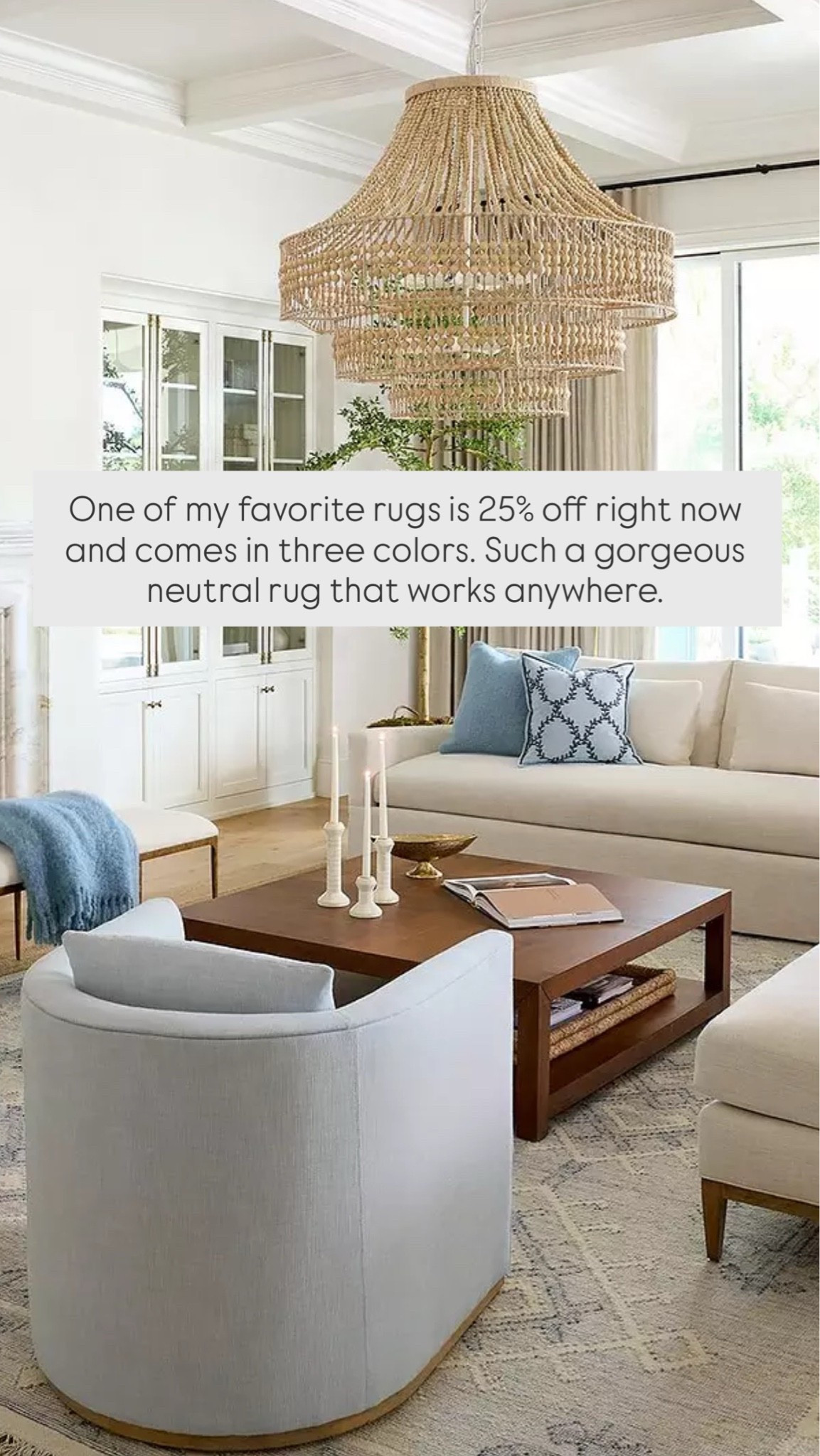 One of my favorite rugs is 25% off right now and comes in three colors. Such a gorgeous neutral rug that works anywhere. 

Bedroom rug, bedroom inspo, living room rug, living room inspo, neutral home, modern coastal

#LTKSaleAlert #LTKHome #LTKdayinmylife