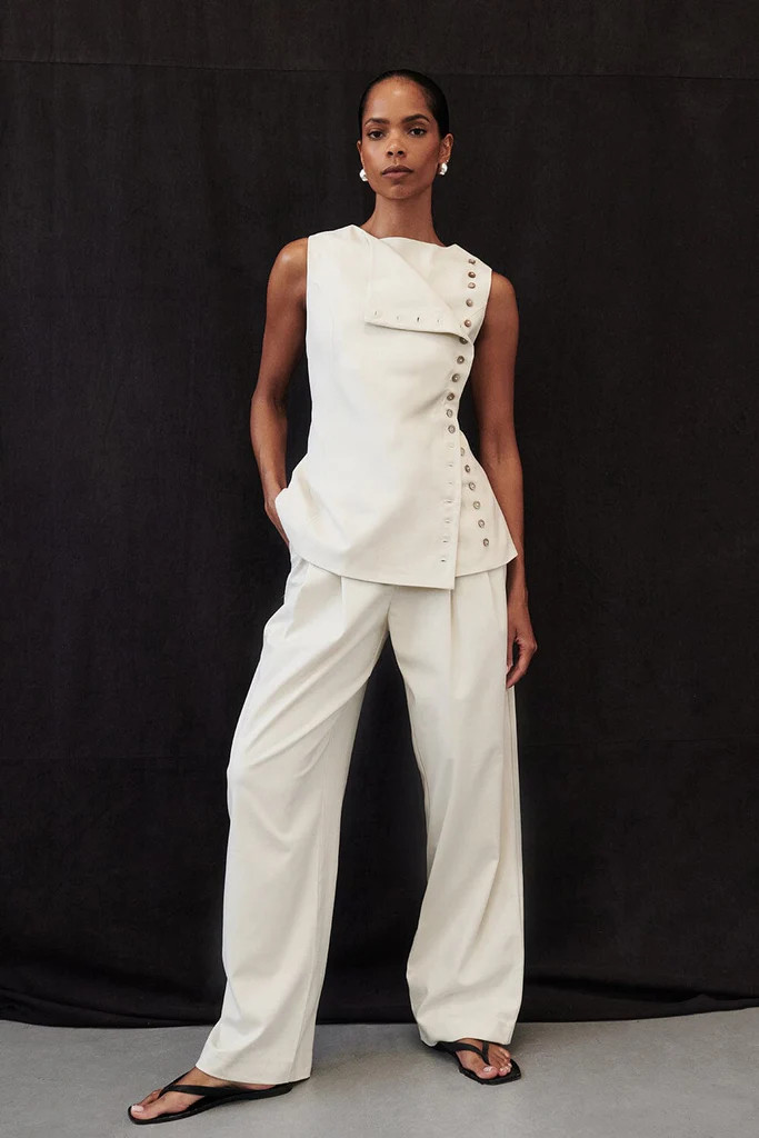 EDEN PLASTER TAILORED PANT | DISSH