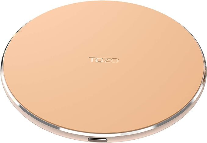 TOZO W1 Wireless Charger 10W Thin Aviation Aluminum Computer Numerical Control Technology Fast Ch... | Amazon (US)