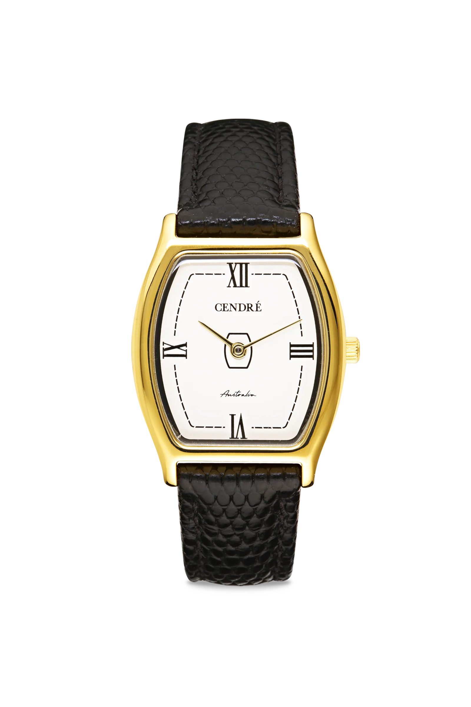 London Watch | White | Python | Cendre