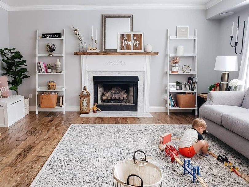 Gray Honeycomb Labyrinth Area Rug | Rugs USA