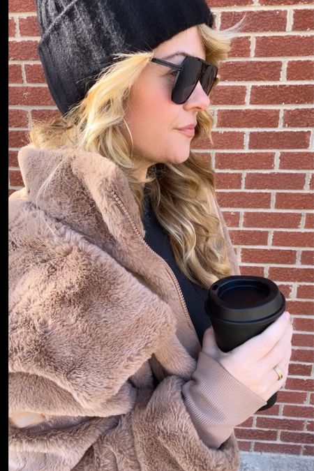 Alo jacket
Winter coat
Black stocking hat

#LTKSeasonal #LTKstyletip #LTKbeauty