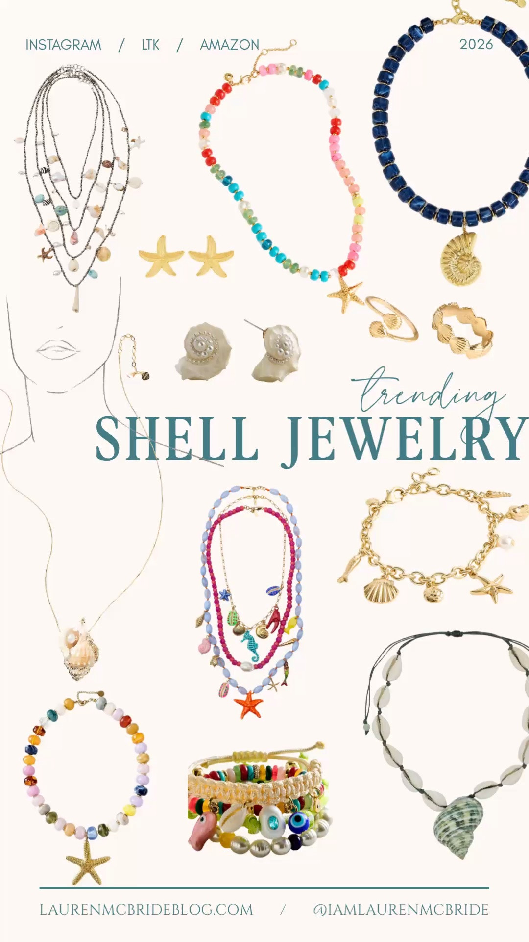 Now Trending: Shell Jewelry

#LTKootd #LTKTravel #LTKSeasonal