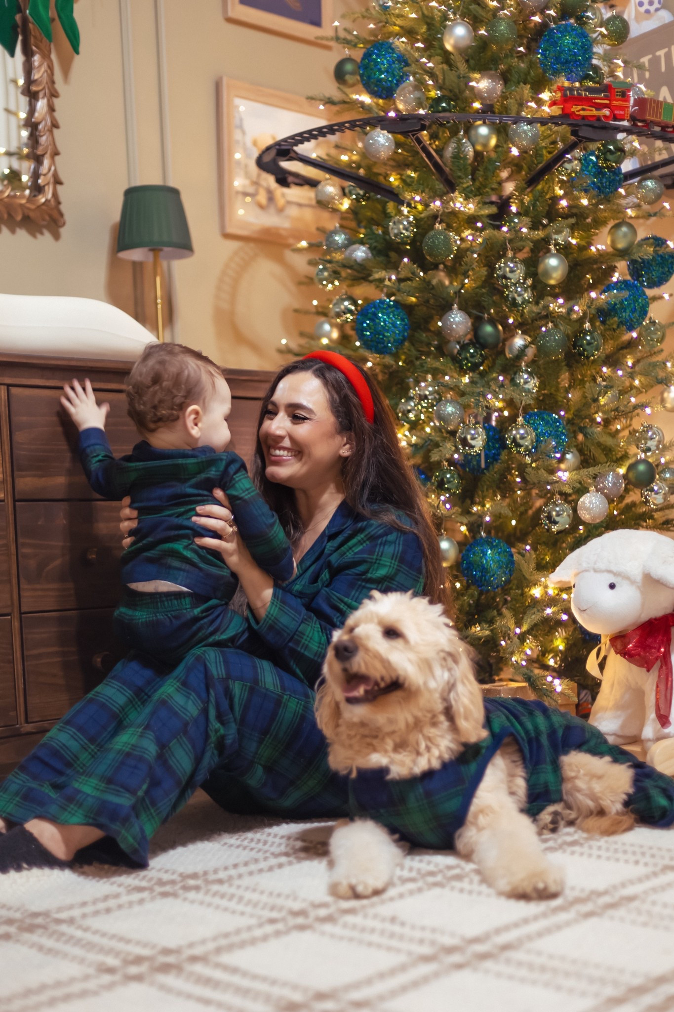 matching family PJs, christmas tree train and holiday decor all perfect for a wonderful christmas 

#LTKmomlife #LTKHoliday #LTKHome