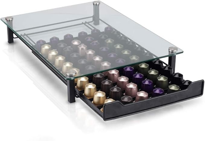 RECAPS Coffee Pod Holder Storage Drawer Compatible with Nespresso OriginalLine Coffee Pods Kitche... | Amazon (US)