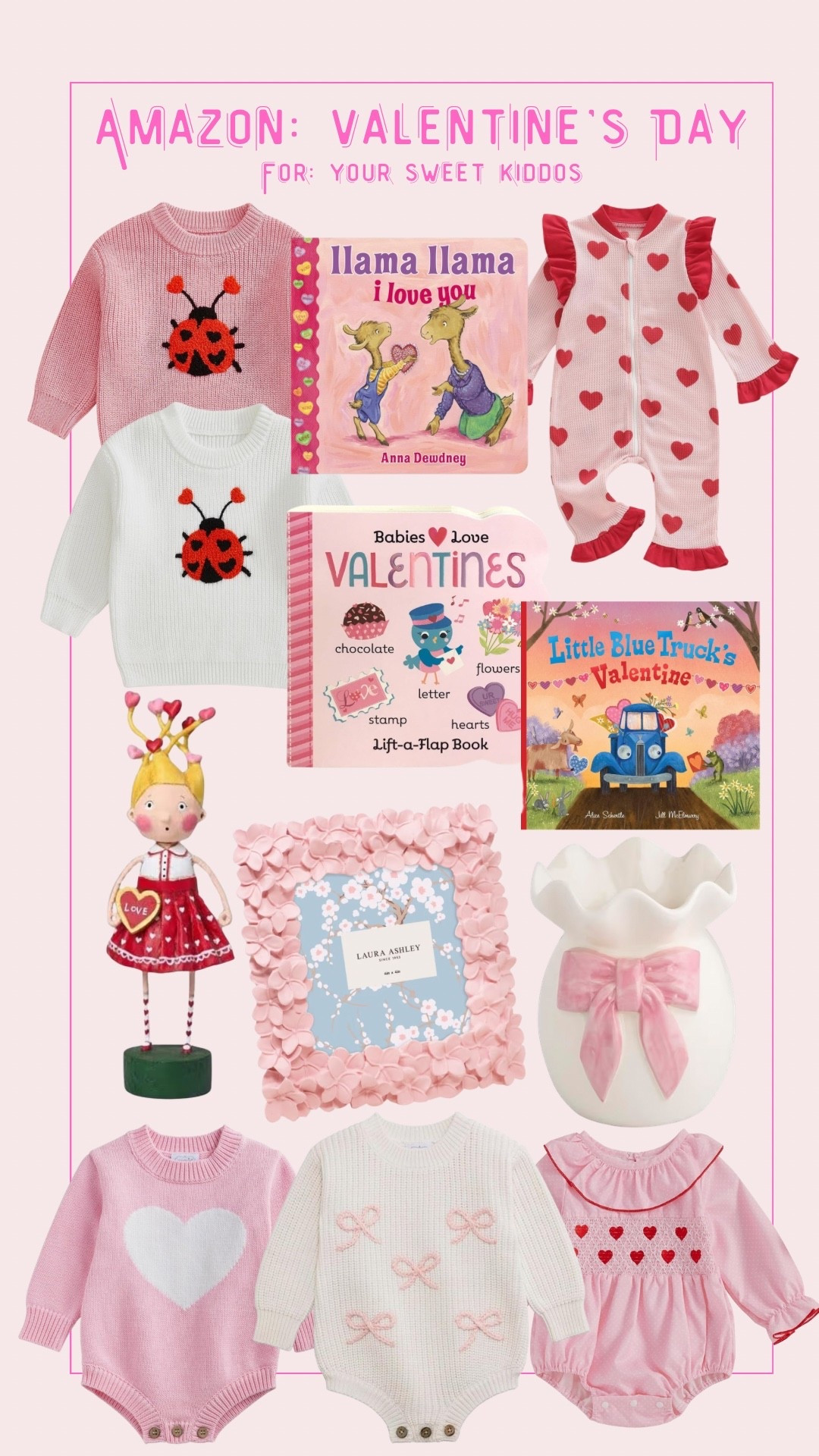 Valentine’s Day for your little girl / kiddos! 

#LTKValentine #LTKmomlife #LTKBaby