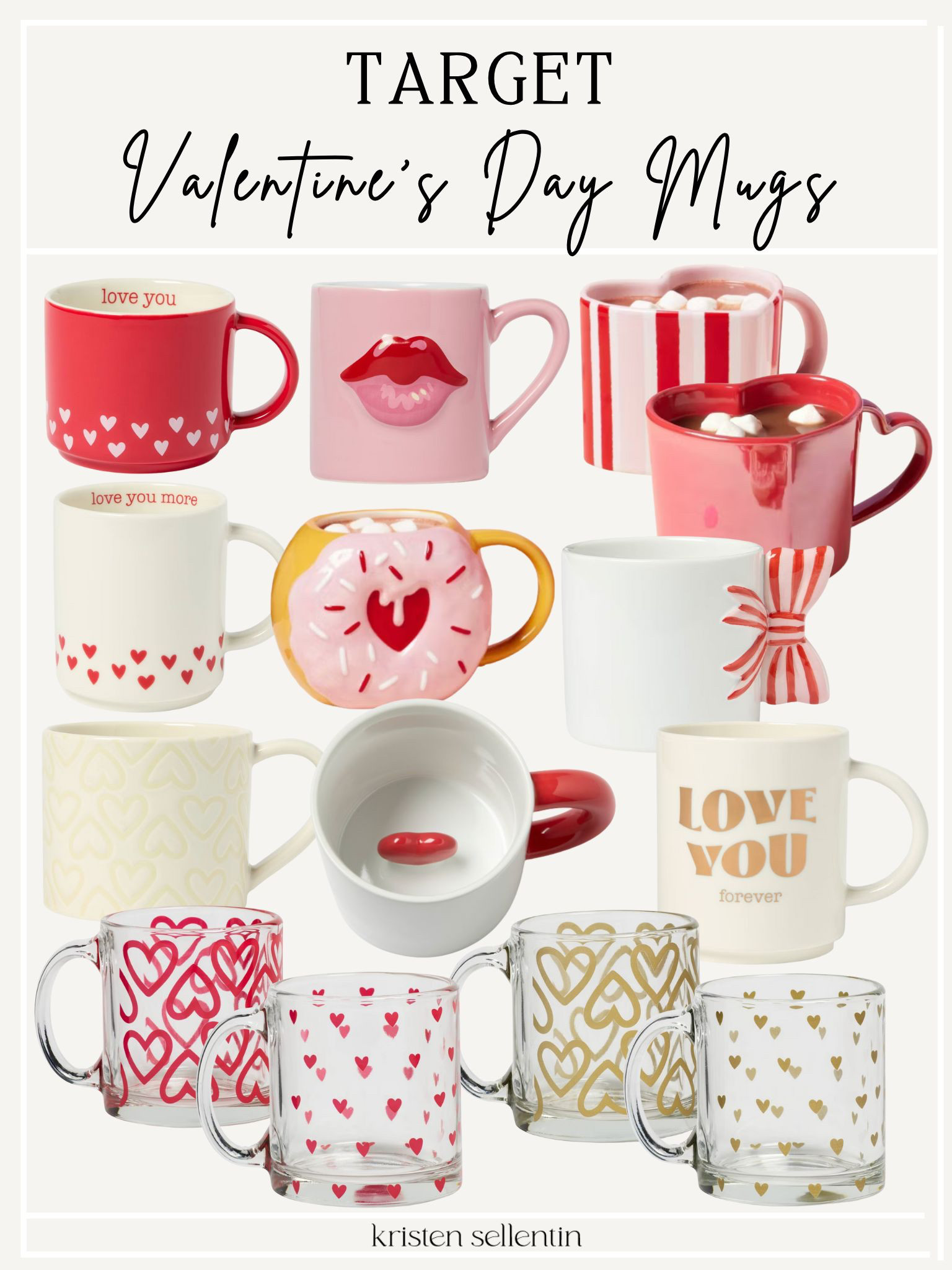 Valentine's Day mugs @ Target! 

 #LTKmorningroutine 

#LTKSeasonal #LTKHome