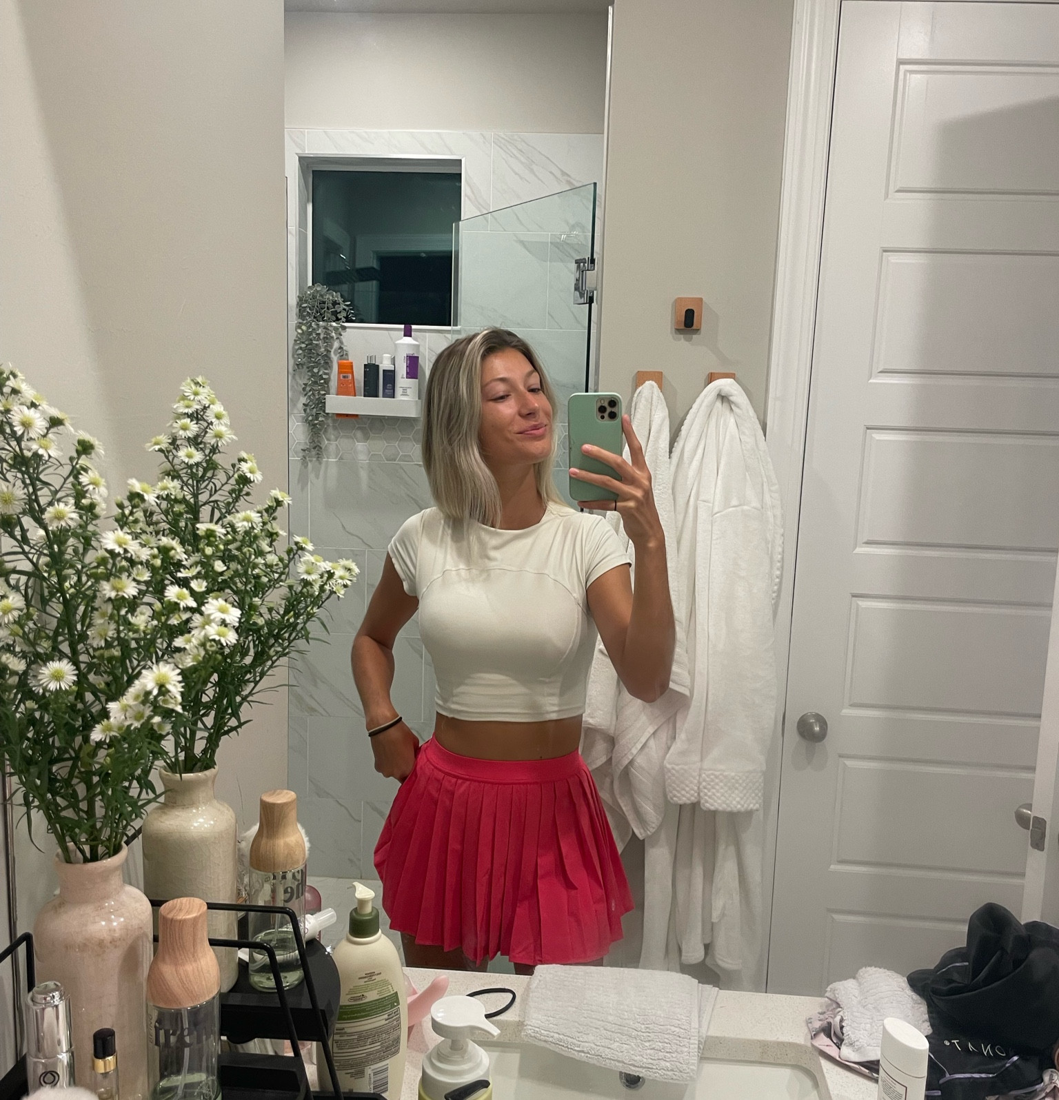 5 am outfit for the tourney day! 

#pickleball #tennis #athleticwear

#LTKFindsUnder100 #LTKStyleTip #LTKFitness