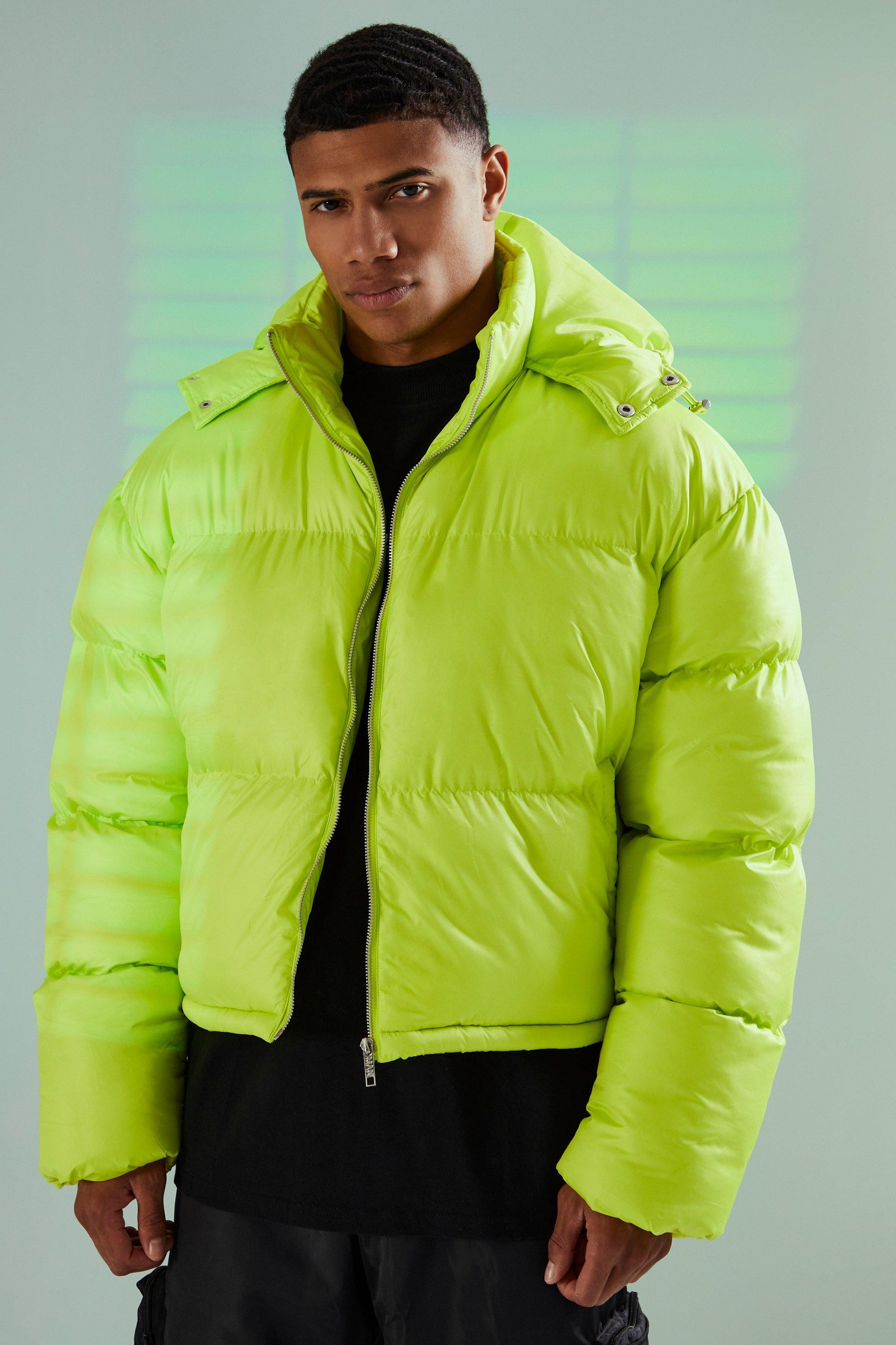 Boxy Oversized Puffer With Hood | boohooMAN (DE, IE & UK)