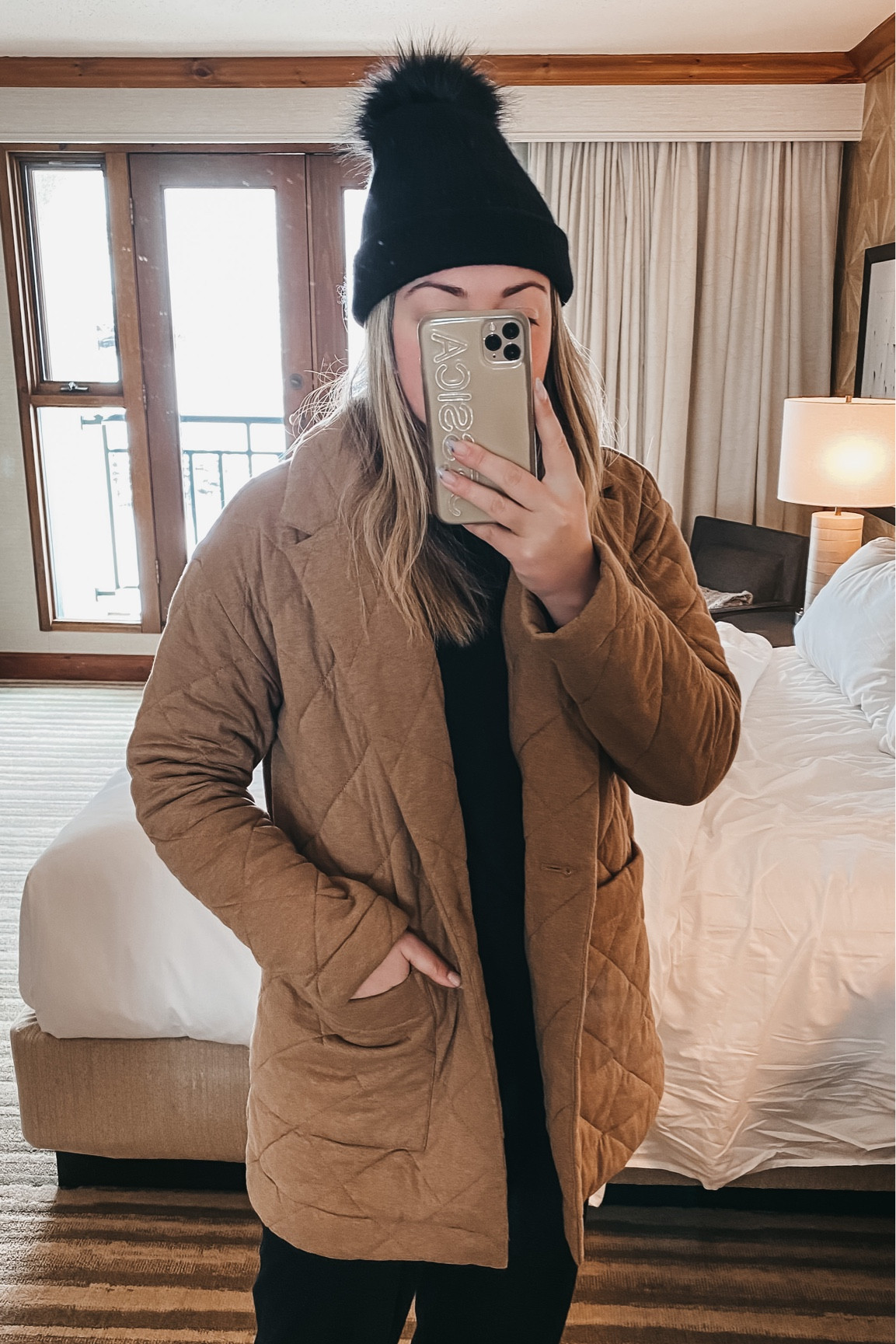 Quilted Cotton Topper Coat — perfect ‘hotel jacket’ for travel. Long enough it covers your bum… Large pockets for phone and keys. Great weight, not itchy at all. I’m wearing a Medium. It’s on sale and under $100!

#LTKFind #LTKsalealert #LTKunder100