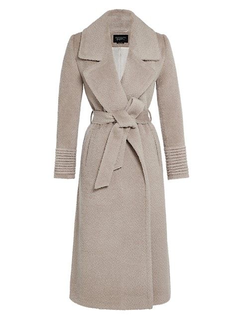 Alpaca Bouclé Long Coat | Saks Fifth Avenue (CA)