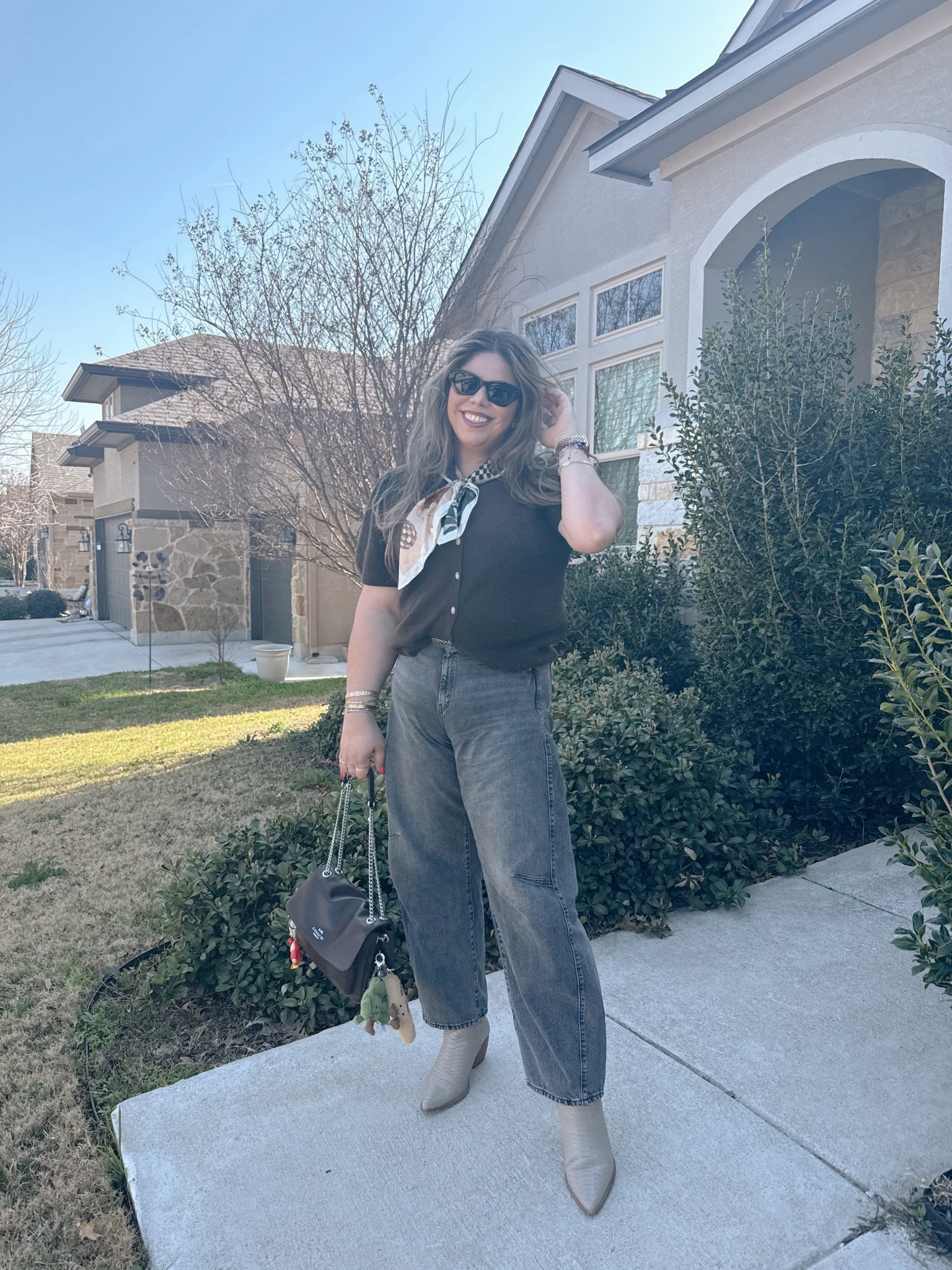 One of my favorite 2026 trends are the moment are neck scarves! They are the perfect finishing touch to dress up an outfit 

#LTKSpringSale #LTKootd #LTKspring