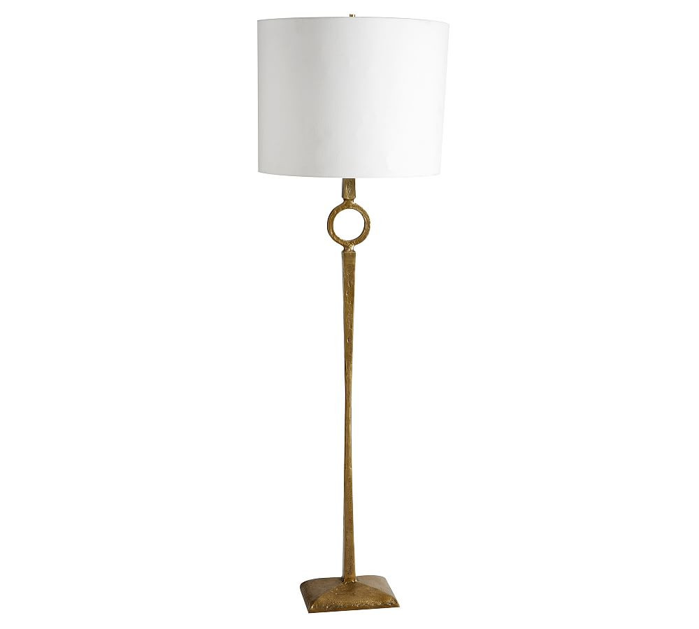 Easton Forged-Iron Floor Lamp | Pottery Barn (US)