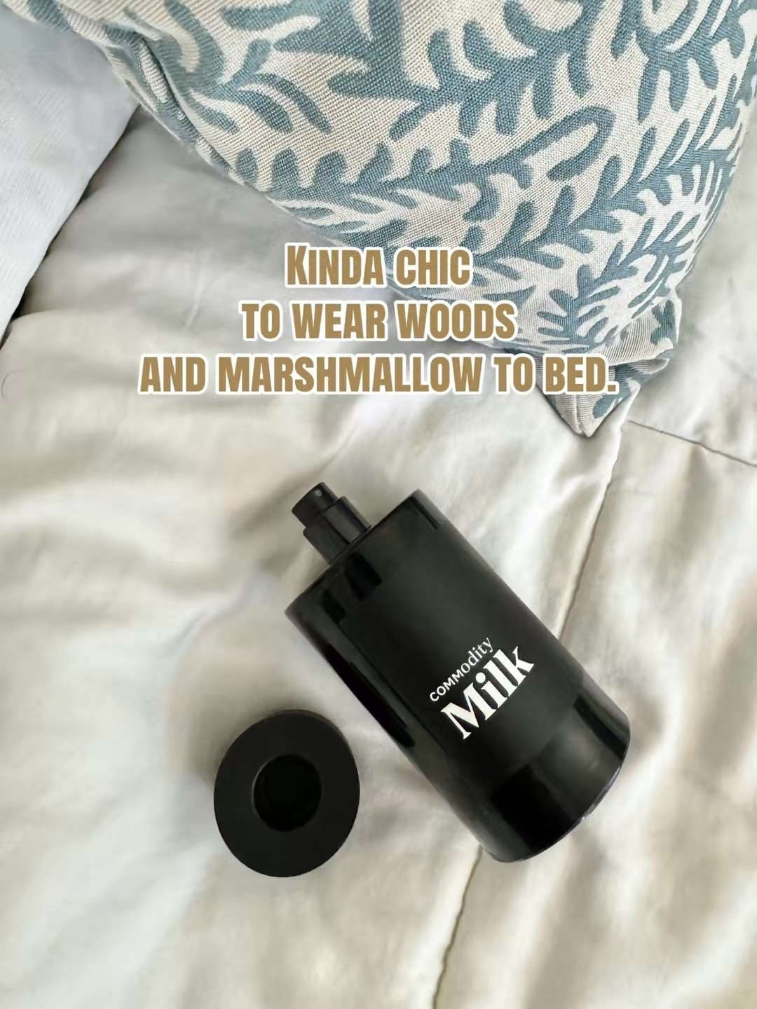 Commodity Milk blends soft marshmallow sweetness with warm woods and that mahogany nuance I love. It has become one of my favorite fragrances to wear at bedtime.

#LTKselfcare #LTKSeasonal #LTKBeauty