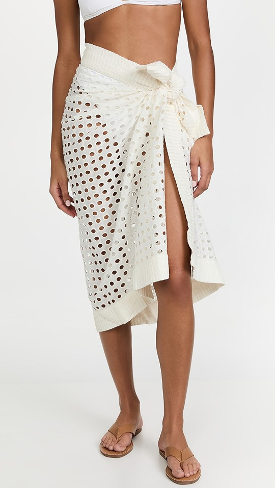 The Eyelet Pareo | Shopbop