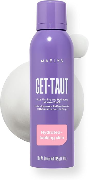 MA\u00cbLYS GET-TAUT Hydrating Mousse-to-Oil Body Oil - Glaucine & Sacha Inchi Nourishing Formula... | Amazon (US)