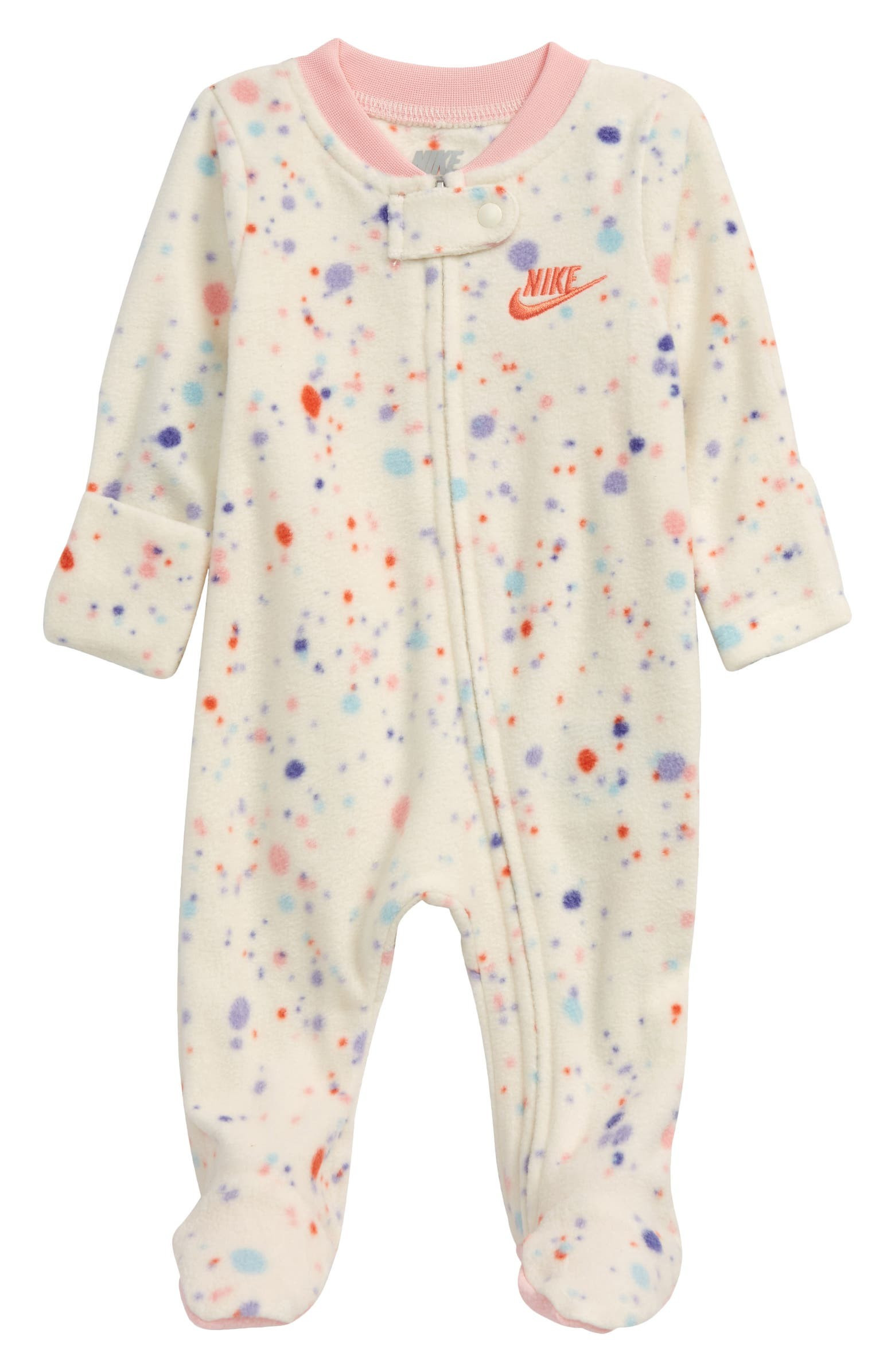 Print Microfleece Footie | Nordstrom | Nordstrom