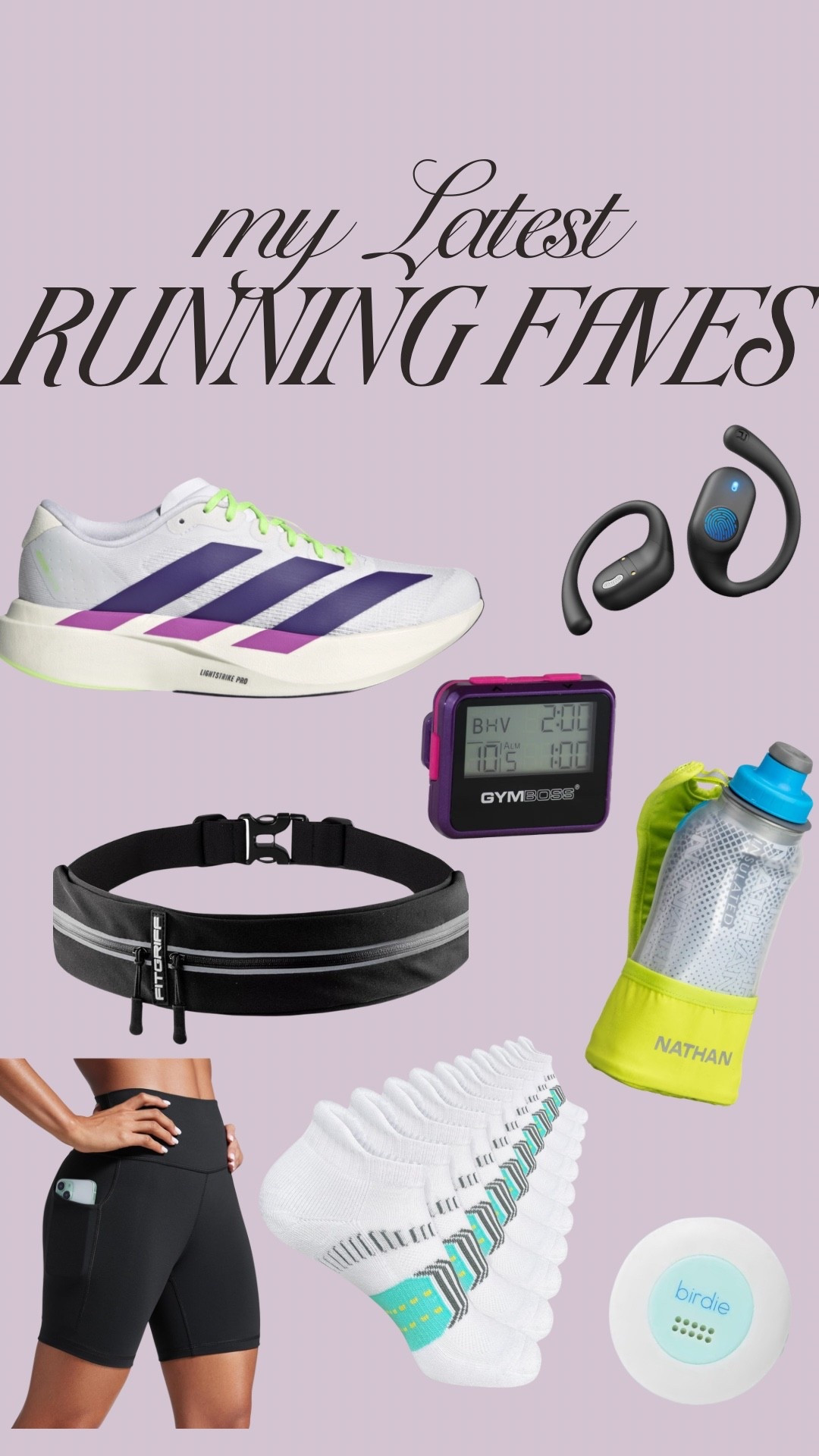 My latest running favs!

Runner
Beginner runner
Running
Active
Workout 
Fitness 

#LTKfitnessgoals #LTKActive #LTKFindsUnder100