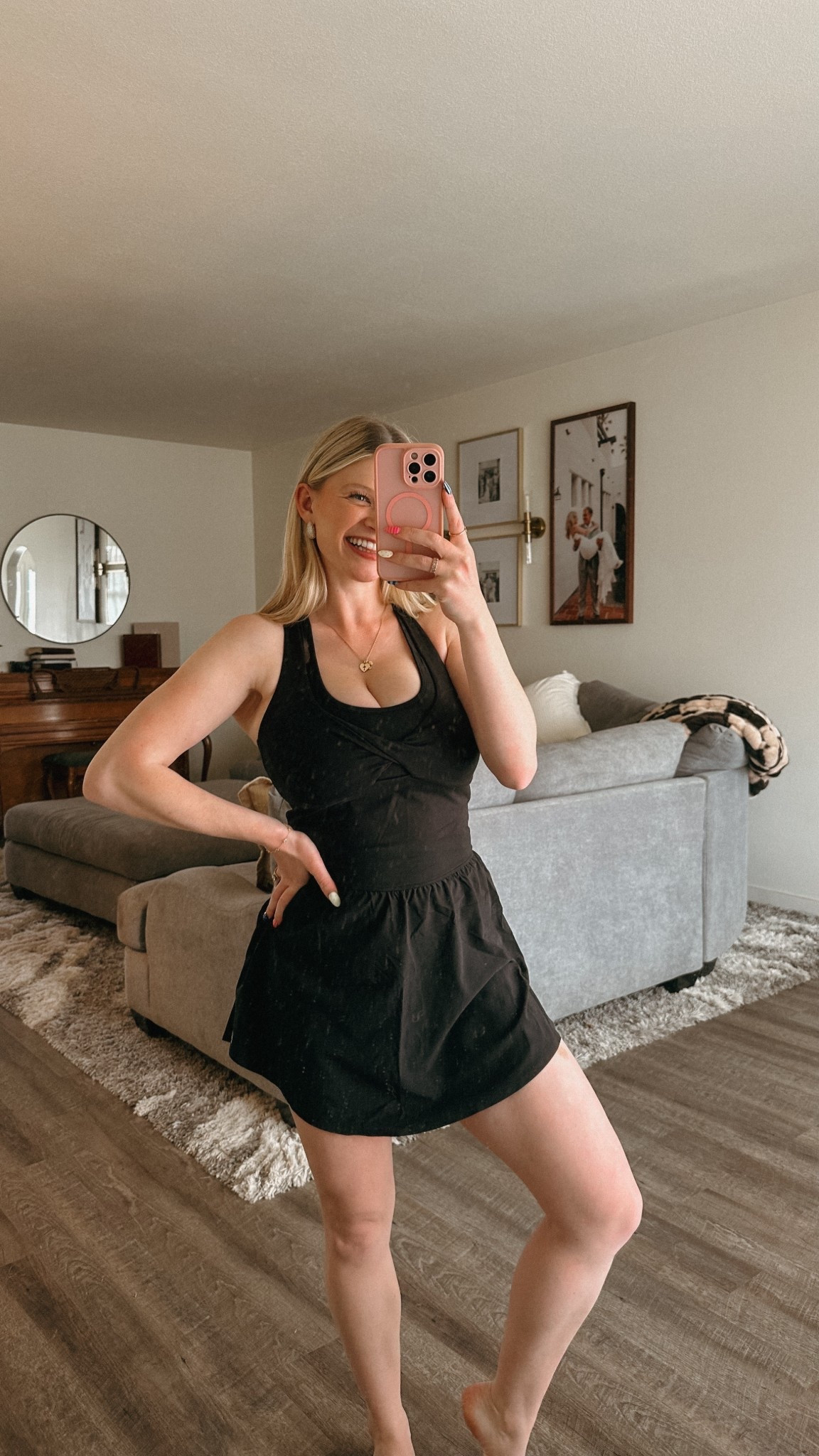 BUILT IN BRA ATHLETIC PICKLEBALL AND TENNIS DRESS @Fabletics 

#LTKOver40 #LTKTravel #LTKootd