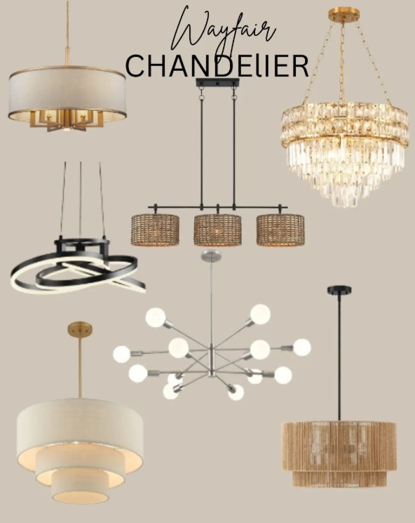 Wayfair Chandeliers – Modern & Luxury Lighting Styles


Upgrade your space with stylish Wayfair chandeliers featuring modern, crystal, boho, and minimalist designs. From elegant drum shades to statement gold and black fixtures, these lighting pieces add warmth, sophistication, and a luxe touch to any room. Perfect for dining rooms, living spaces, and entryways.


#wayfairfinds #chandelierstyle #luxurylighting #modernhome #homedecorideas #interiordesign #bohodecor #glamhome 

 #LTKvlog #LTKSeasonal #LTKHome