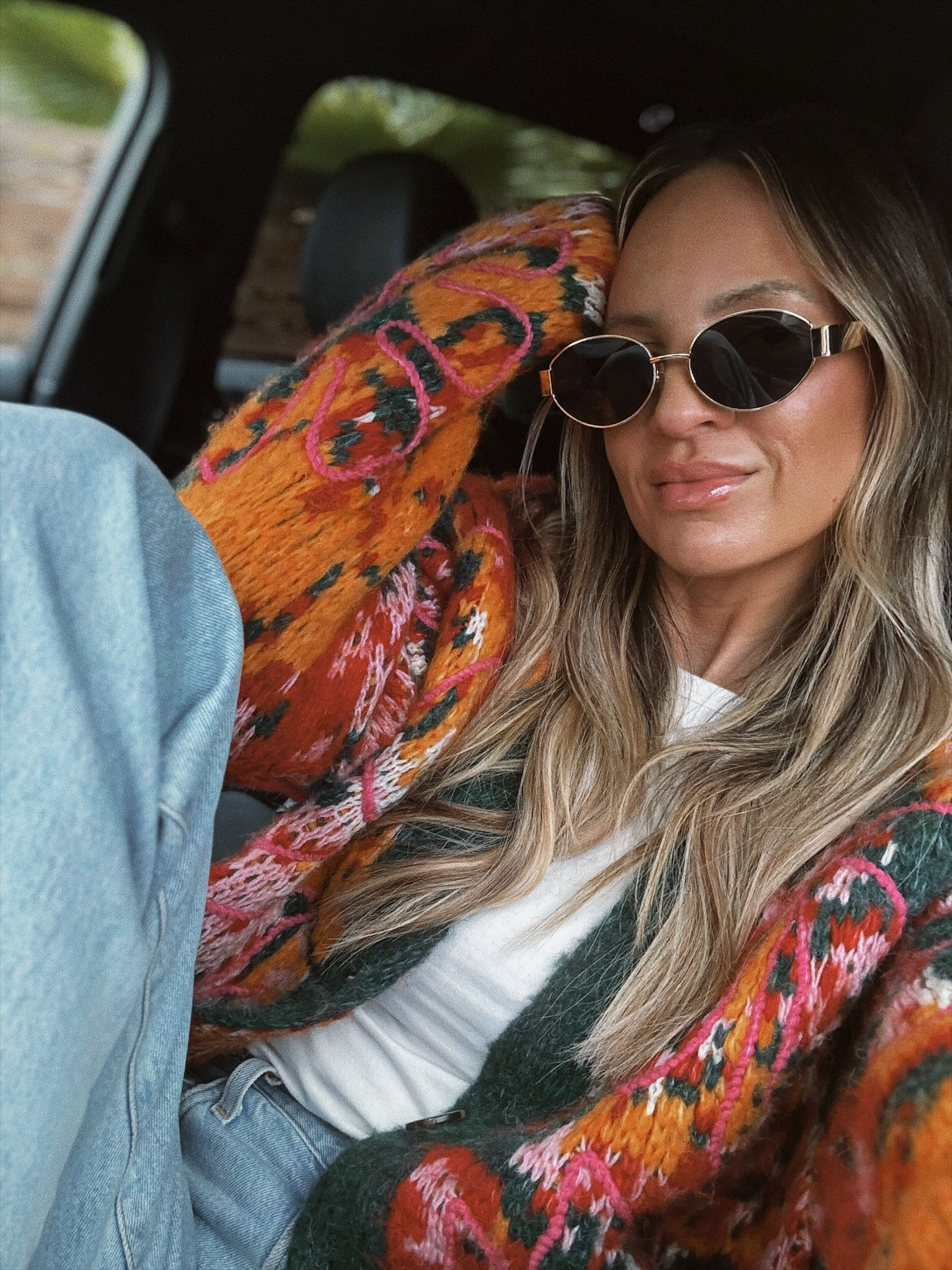 Wearing a small in this amazing free people sweater! Size down in the denim

#LTKover40 #LTKSeasonal #LTKstyletip