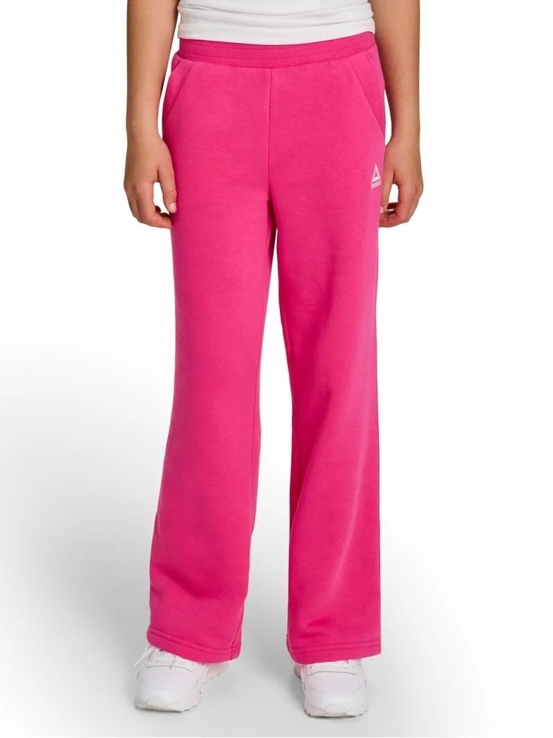 Reebok Girl's Active High Waisted Puddle Pant, Sizes 4-18 | Walmart (US)