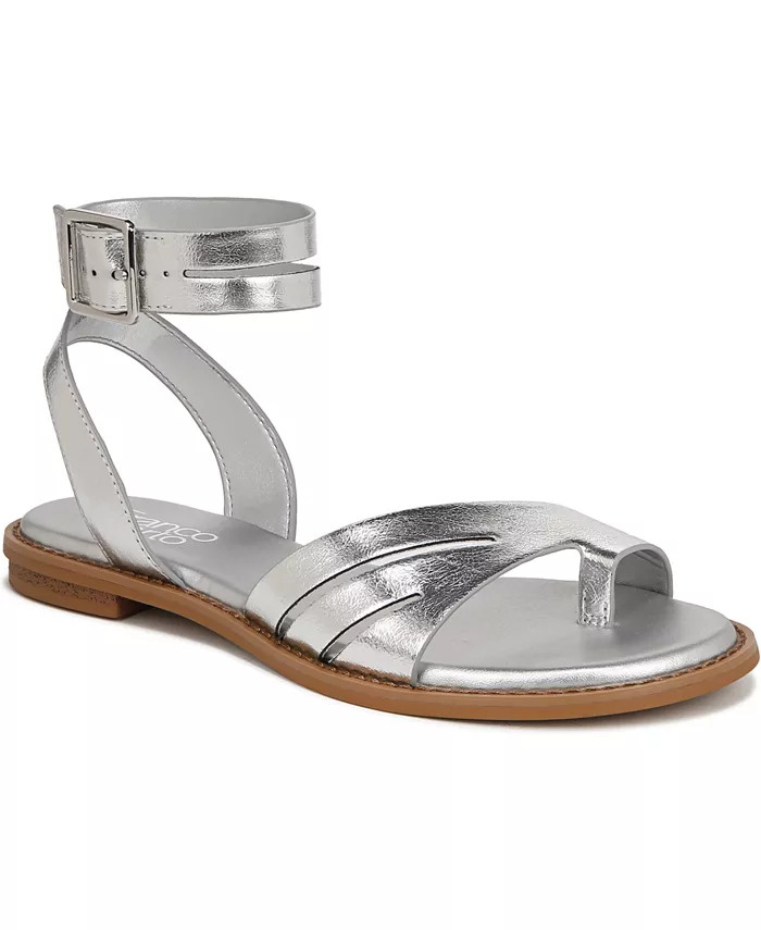 Franco Sarto Women's Greene Toe Loop Ankle Strap Sandals - Macy's | Macy's