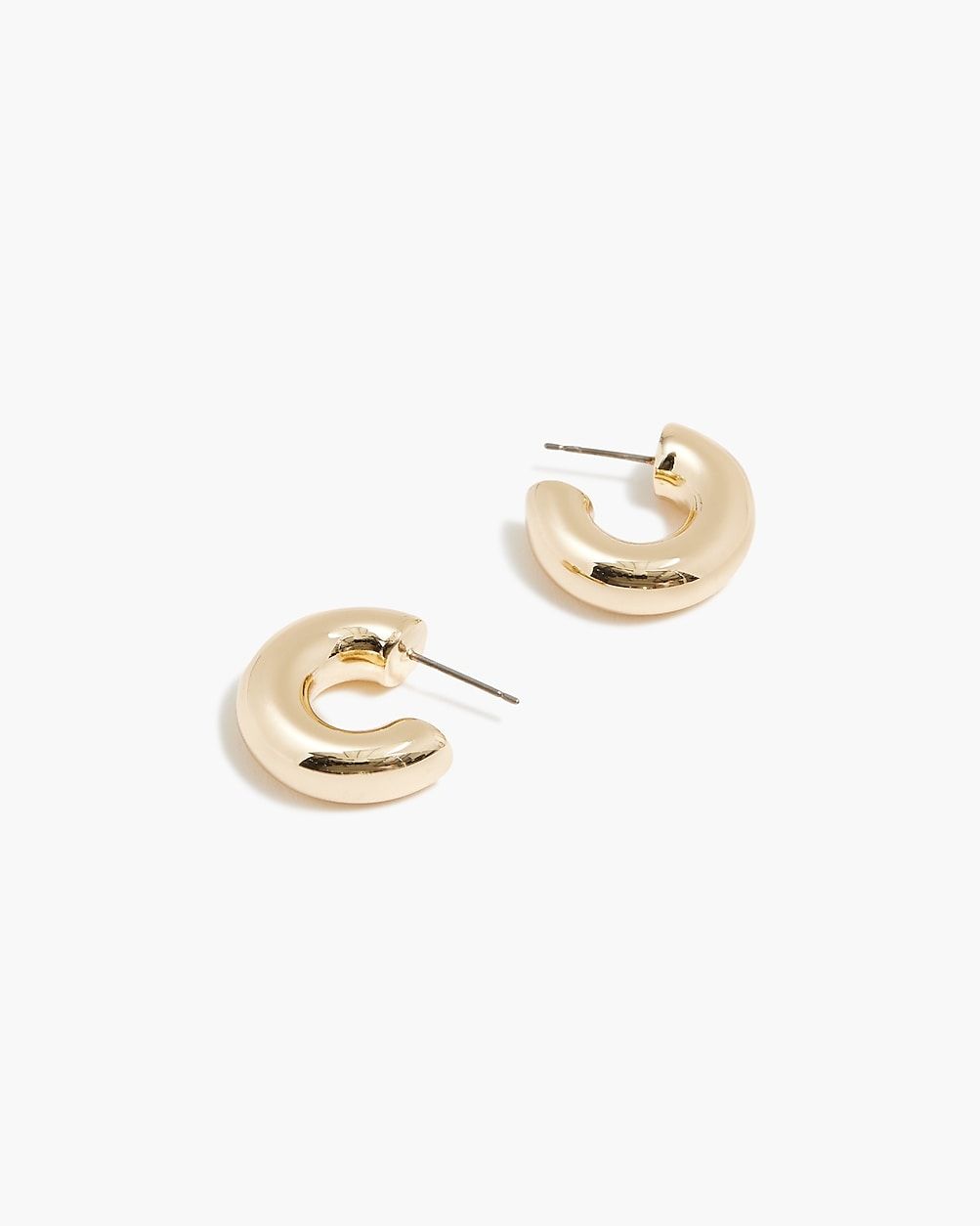Small chunky hoop earrings | J.Crew Factory
