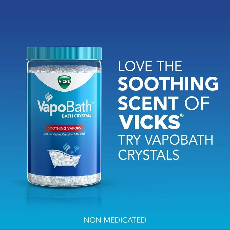 Vicks Vapo Shower, Dissolvable Shower Tablets for Cold Relief, Soothing and Non-Medicated, 3 Ct | Walmart (US)