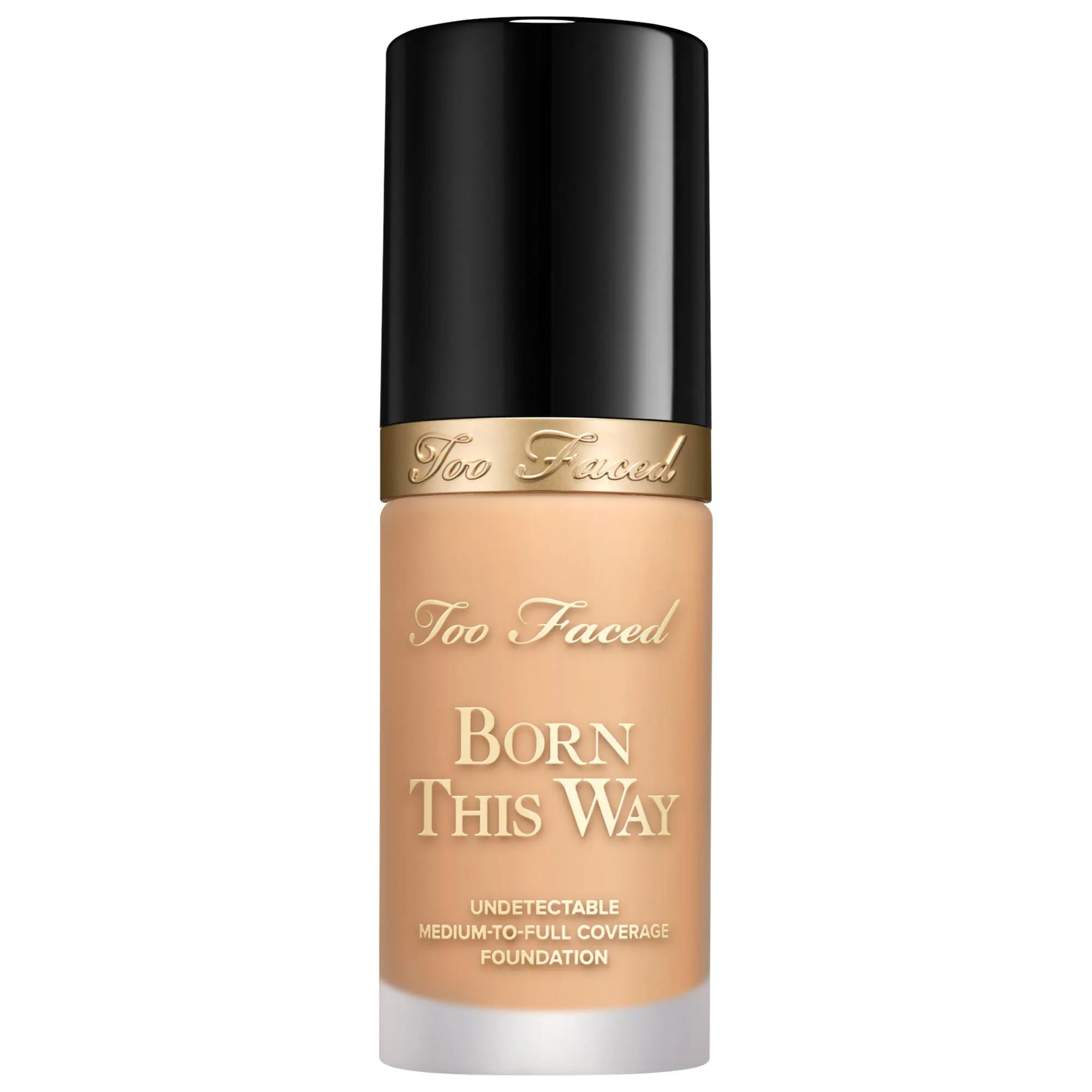 Too Faced Born This Way Undetectable Medium-To-Full Coverage Foundation Golden Beige 1 oz/30 mL | Sephora (US)