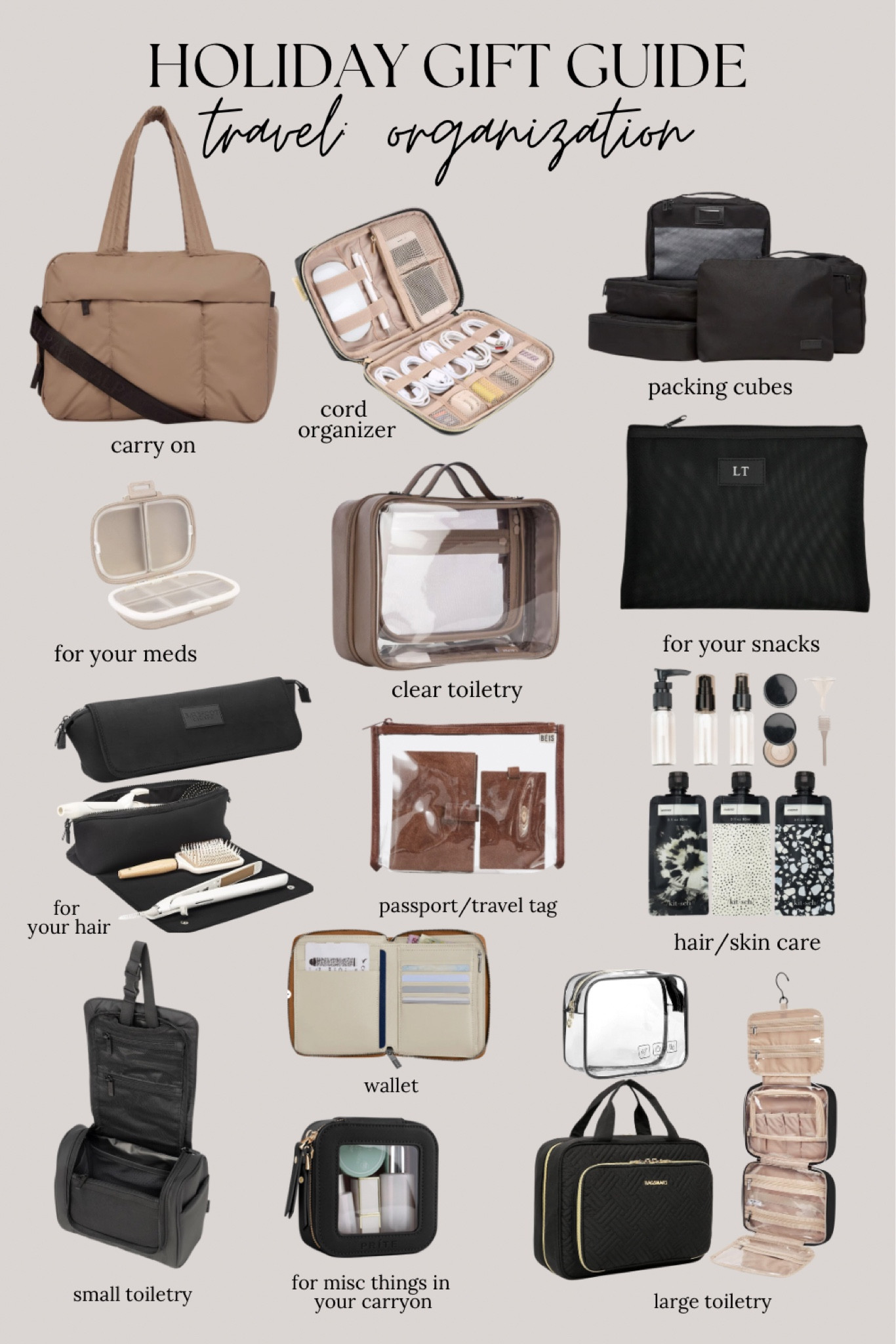 GIFT GUIDE: all the organization that you could ever need!

#LTKsalealert #LTKtravel