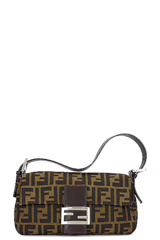 Fendi Zucca Baguette Shoulder Bag | FWRD 