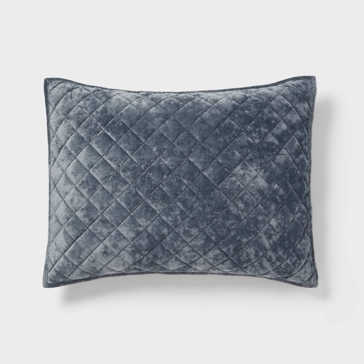 Luxe Diamond Stitch Velvet Quilt Sham - Threshold™ | Target