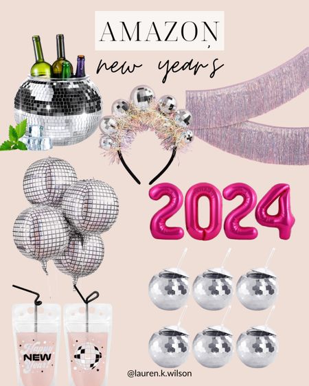Amazon, New Year’s Eve, banner, disco ball, cups tumblers chiller 

#LTKhome #LTKSeasonal #LTKHoliday