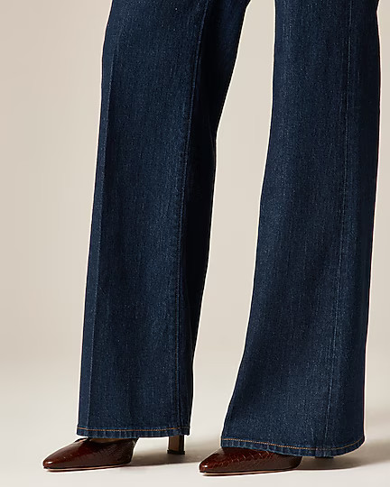 Petite denim trouser jean | J. Crew US