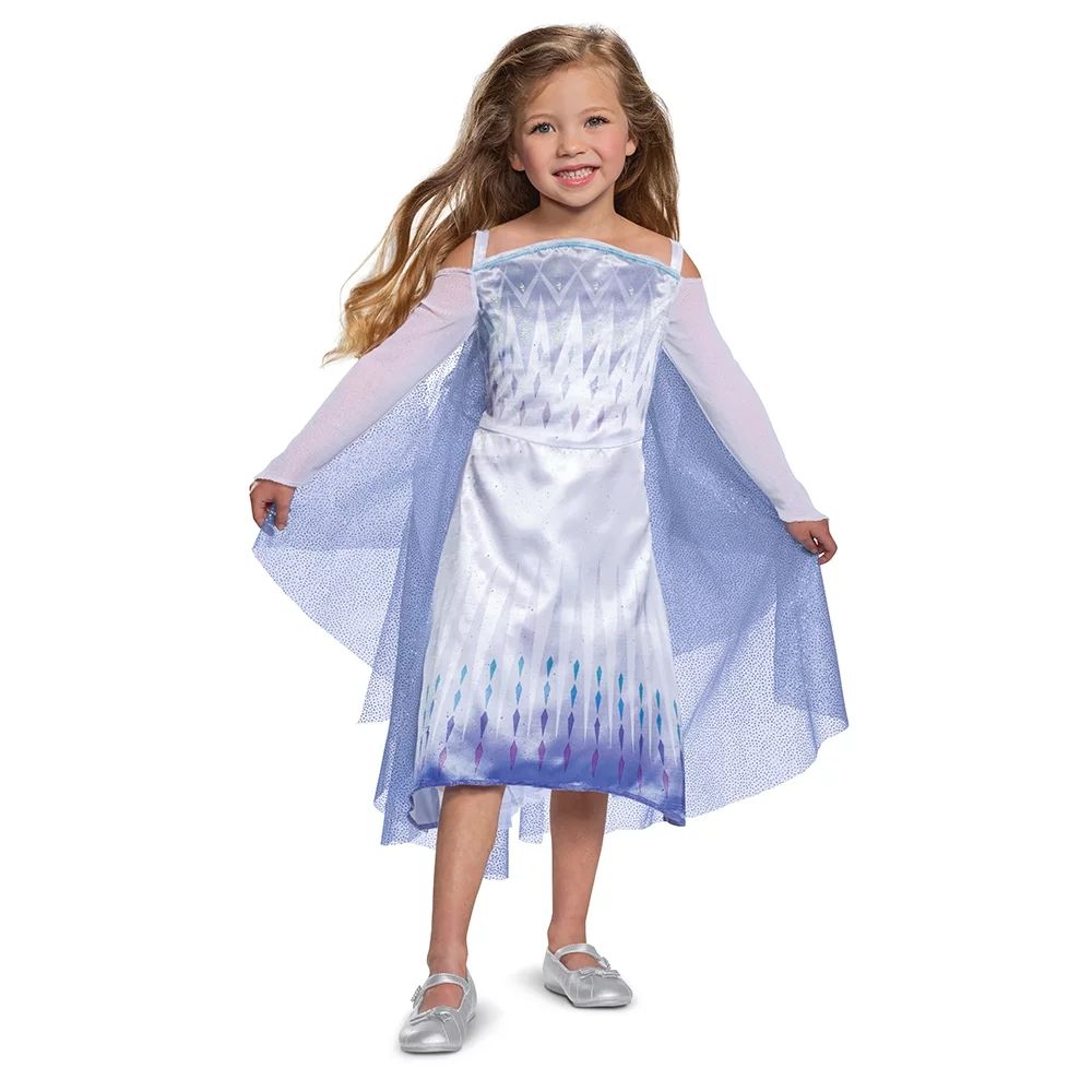 Disney Frozen Toddler Girls Snow Queen Elsa Halloween Costume, Size 2T | Walmart (US)