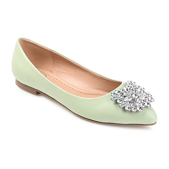Journee Collection Womens Renzo Pointed Toe Ballet Flats | JCPenney
