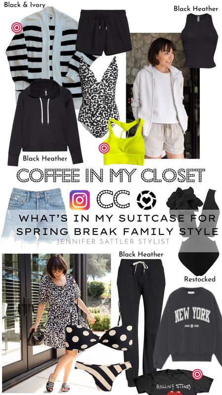 Live from Palm Springs Ca. Today my closet is at inside condo we are calling home for a week. This is what I packed and have been wearing on repeat with the fam bam all week. 