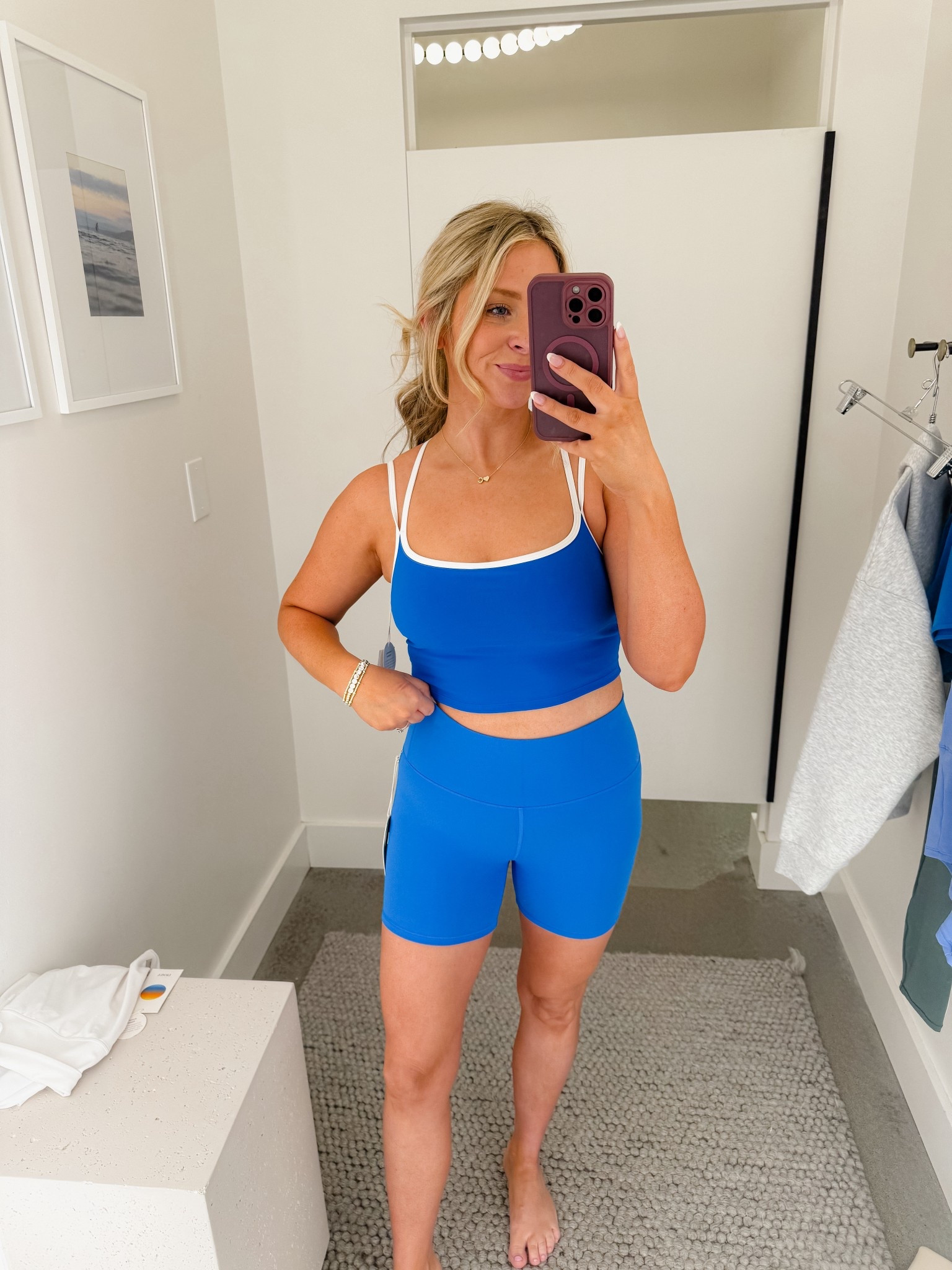 Vuori sale! This set is 20% off for new customers! The blue is my fav 💙 M on top and bottom 

#LTKActive #LTKSpringSale