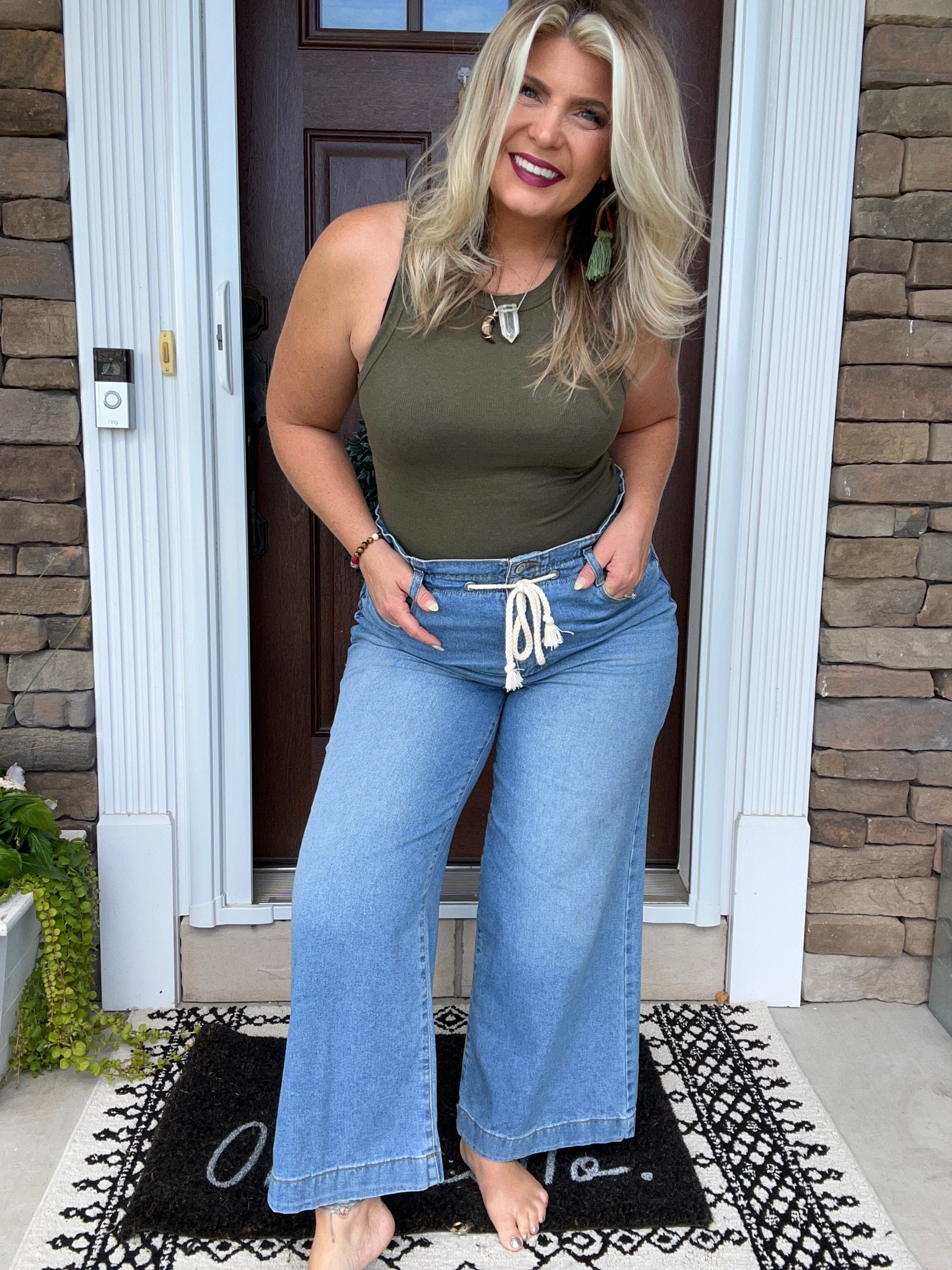 Got the jeans from tjmaxx but found a good dupe!! 