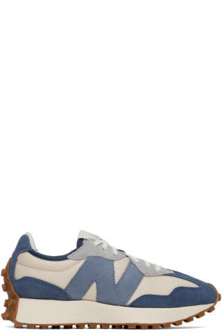 Off-White & Blue 327 Sneakers | SSENSE